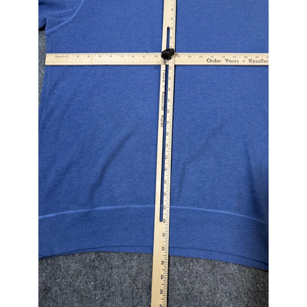 Polo Ralph Lauren Sweater Mens 2XB Blue Cotton Crewneck Knit Pullover Casual - Picture 8 of 11